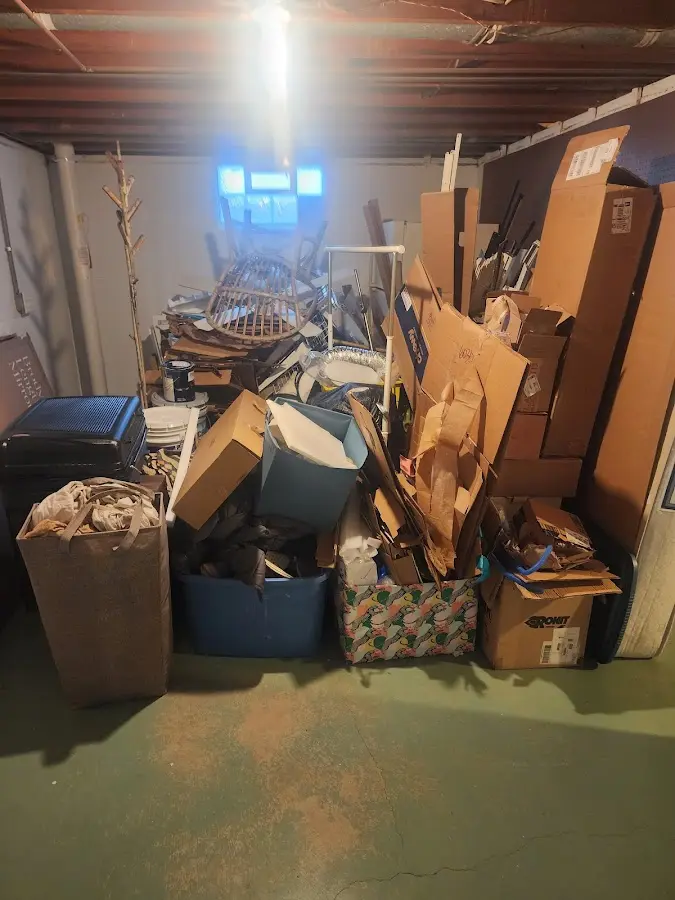 Roll-off dumpster container at job site for Construction Dumpster Rental in Leitchfield